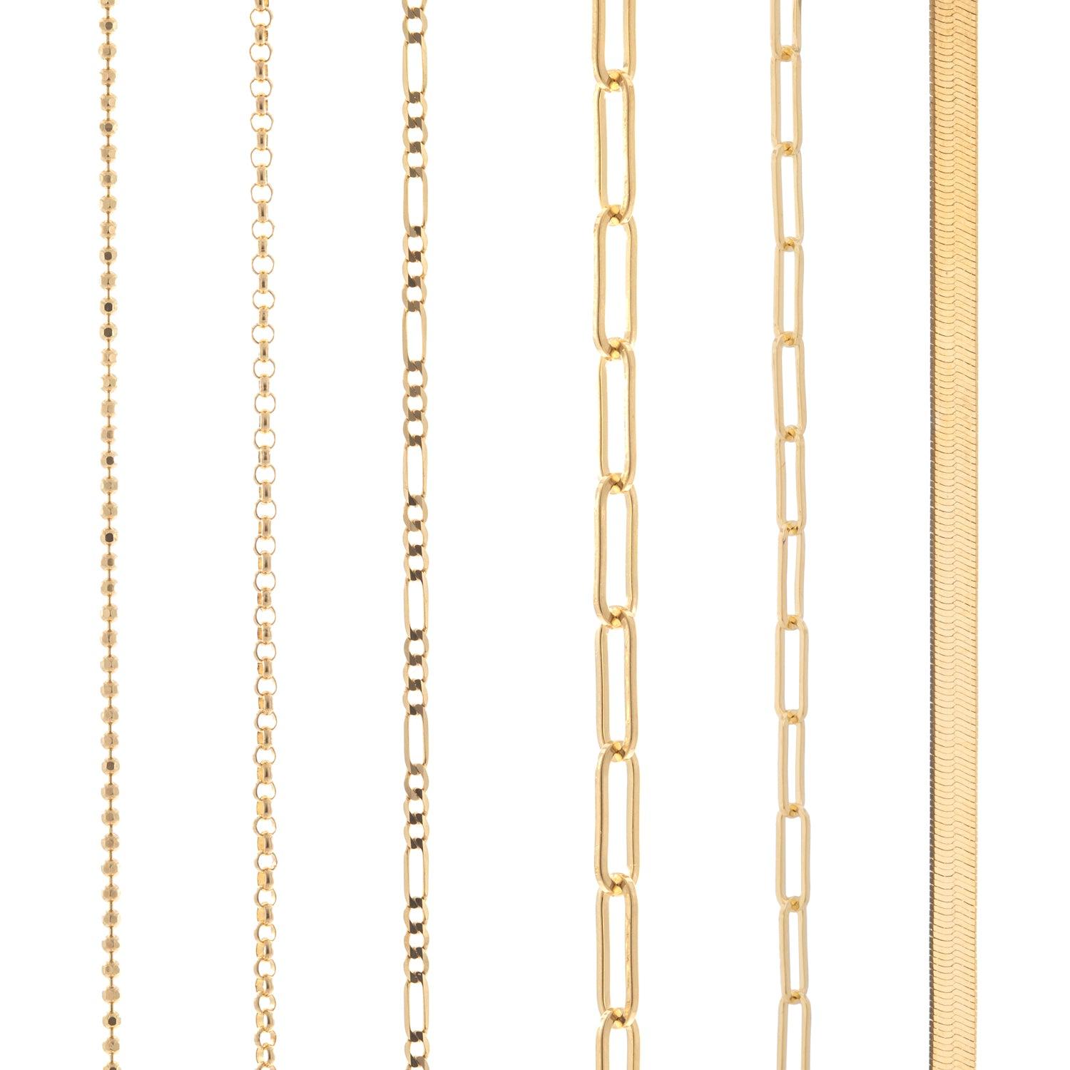 Paperclip Gold Chain - Kat Cadegan