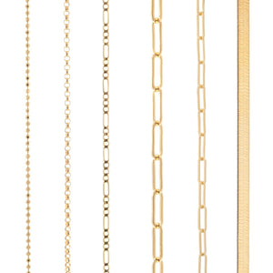 Paperclip Gold Chain - Kat Cadegan