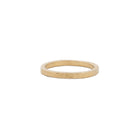 Pebble 2mm gold wedding band - Kat Cadegan Jewellery