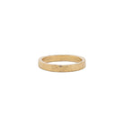 Pebble 3mm Gold Wedding Band - Kat Cadegan Jewellery