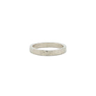 Pebble 3mm Sterling Silver Wedding Band - Kat Cadegan Jewellery