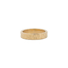 Pebble 4mm Gold Wedding Band - Kat Cadegan Jewellery