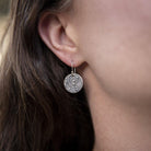 Plume Disc Earrings | Small - Kat Cadegan