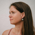 Plume Disc Earrings | Small - Kat Cadegan