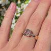 Video of the Georgia peach tourmaline ring