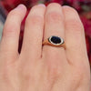 Yara Sapphire Ring - 14K Gold - Kat Cadegan Jewellery