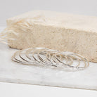 River Silver Bangles - Kat Cadegan