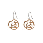 Rose cut out Earrings | Small - Kat Cadegan