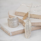 Sage Leaf Pendant | Large - Kat Cadegan