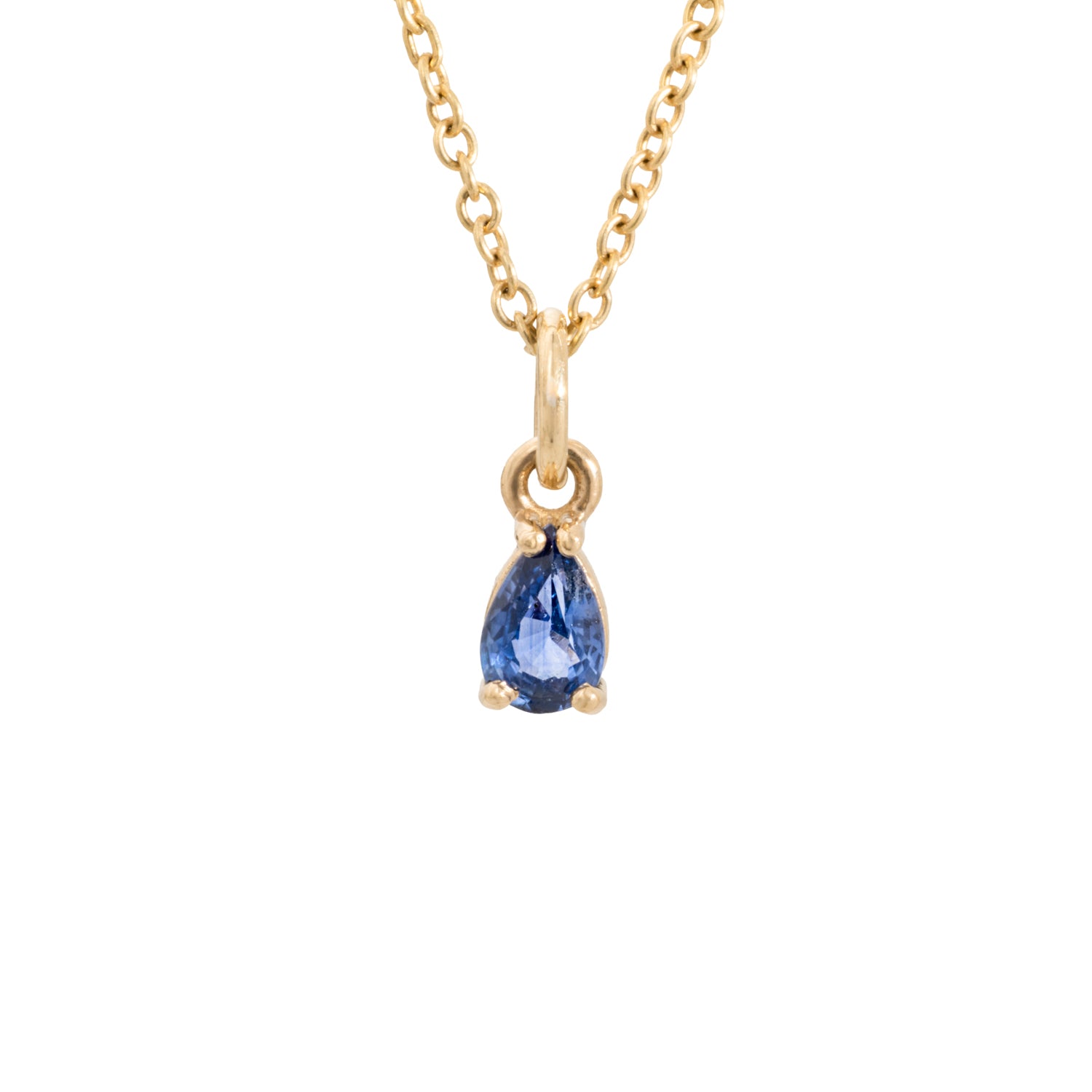 september birthstone pendant sapphire