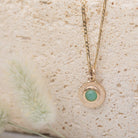 Solaris Pendant | 14k gold - Kat Cadegan