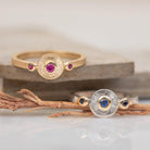 Solaris Sterling Silver Ring - Kat Cadegan Jewellery