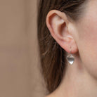 St. Valentine's Sterling Silver Earrings - Kat Cadegan