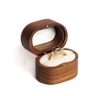 Walnut ring box - Kat Cadegan