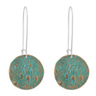 Water Disc Earrings | Large - Kat Cadegan