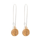 Wild Grass Earrings | Discs - Kat Cadegan