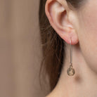 Wild Grass Earrings | Discs - Kat Cadegan