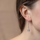 Wild Grass Earrings | Oval - Kat Cadegan