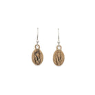 Wild Grass Earrings | Oval - Kat Cadegan