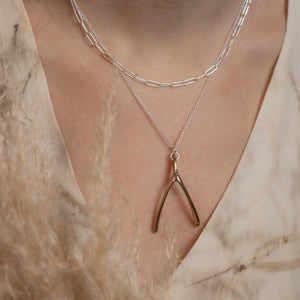 Wishbone Pendant | Large - Kat Cadegan