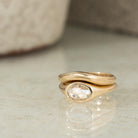 Yara - 14k gold band - Kat Cadegan Jewellery