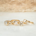 Yevheniia - Oval Diamond Ring - Kat Cadegan