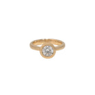 Yevheniia - Round Diamond Ring - Kat Cadegan