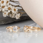 Yevheniia - Round Diamond Ring - Kat Cadegan