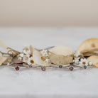 Zink Blue Spinel stacker ring - Kat Cadegan